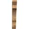 Ekena Millwork Balboa Slat Rough Sawn Bracket, Western Red Cedar, 4"W x 24"D x 28"H BKT04X24X28BOA06RWR - alternate 4